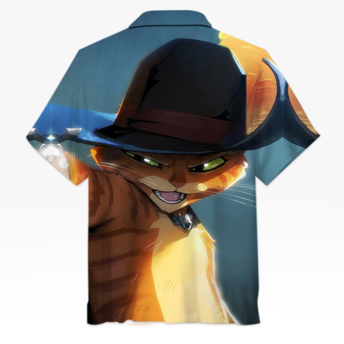 puss in boots | Unisex Hawaiian Shirt