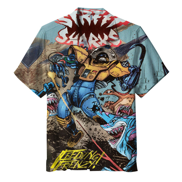 Street Sharks | Unisex Hawaiian Shirt