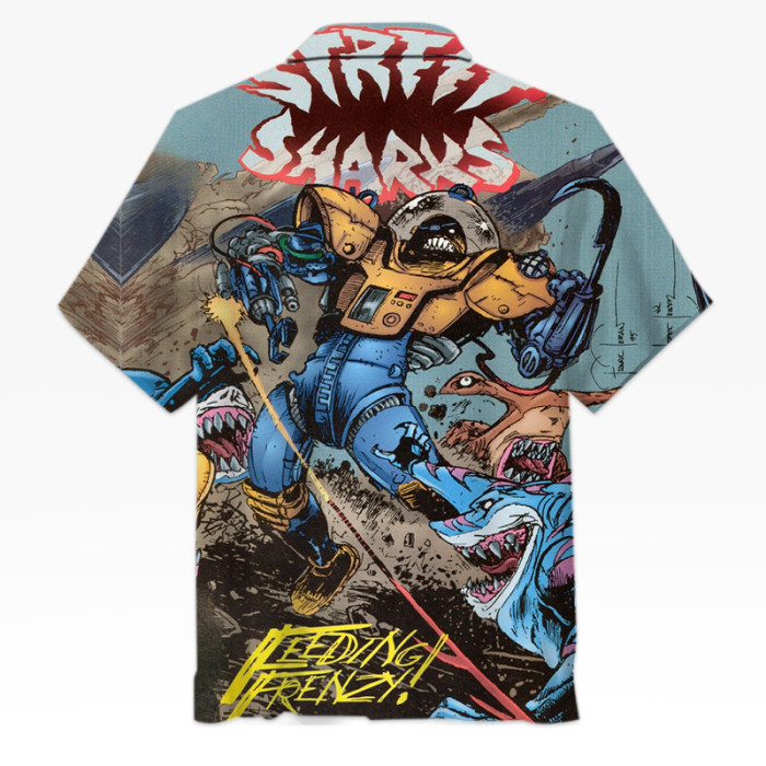 Street Sharks | Unisex Hawaiian Shirt
