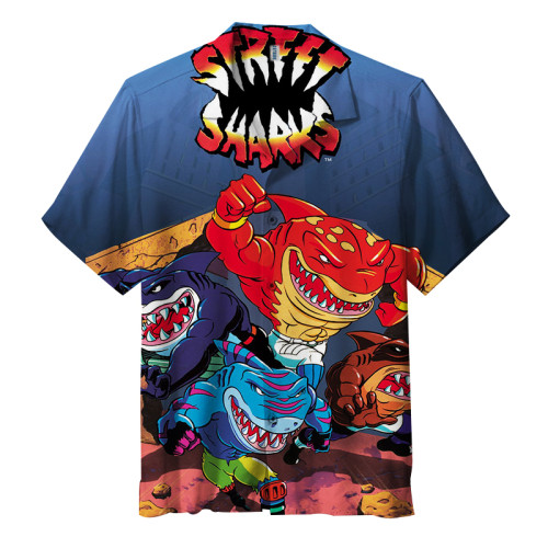 Street Sharks | Unisex Hawaiian Shirt