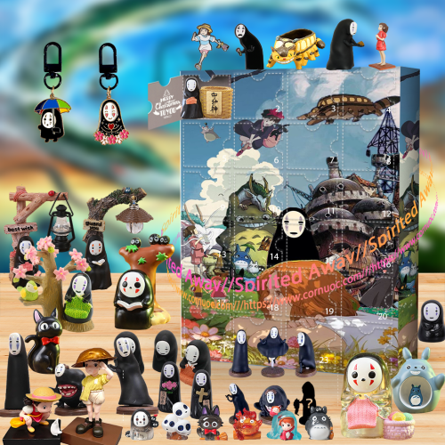 Hayao Miyazaki Advent Calendar -- The One With 24 Little Doors