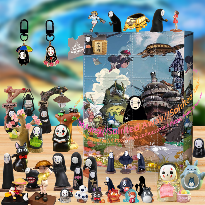 Hayao Miyazaki Advent Calendar -- The One With 24 Little Doors