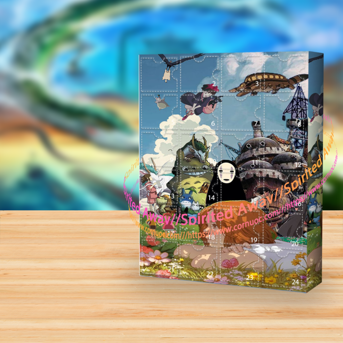 Hayao Miyazaki Advent Calendar -- The One With 24 Little Doors