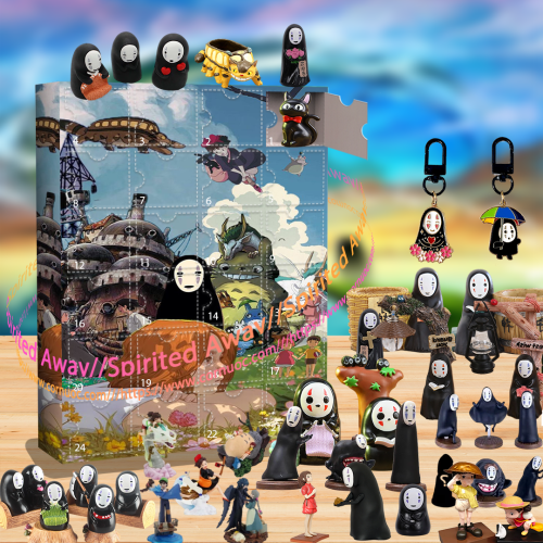 Hayao Miyazaki Advent Calendar -- The One With 24 Little Doors