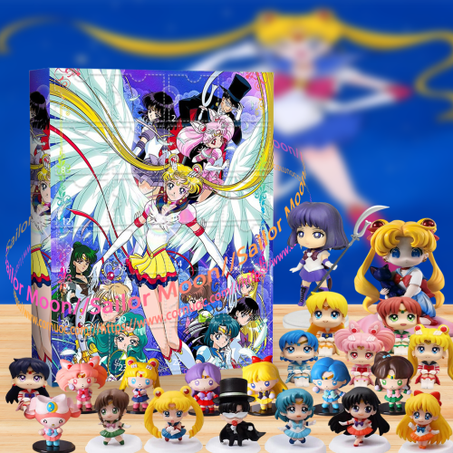 Sailor Moon Advent Calendar -- The One With 24 Little Doors
