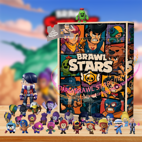 BRAWL STARS Advent Calendar -- The One With 24 Little Doors