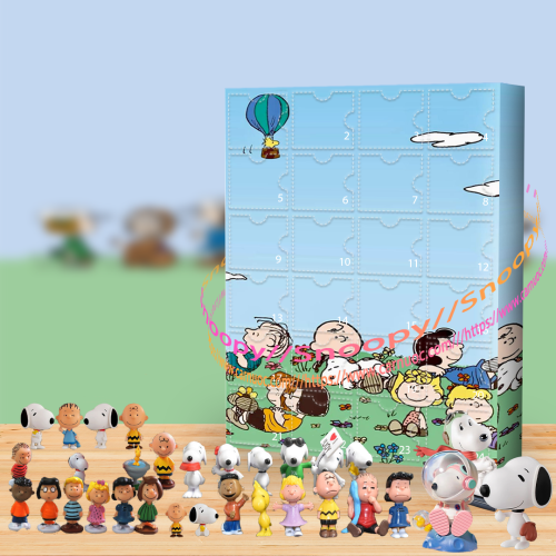 Snoopy Advent Calendar -- The One With 24 Little Doors