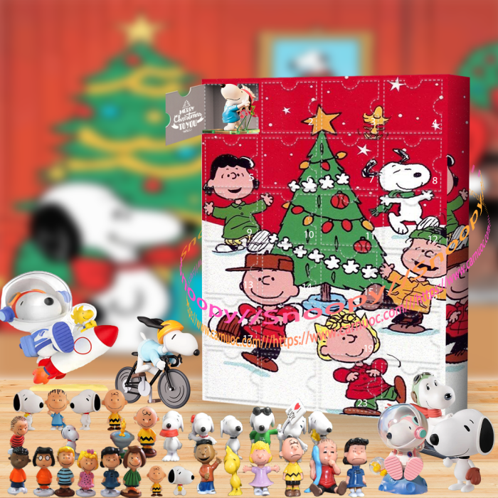 Snoopy Advent Calendar -- The One With 24 Little Doors