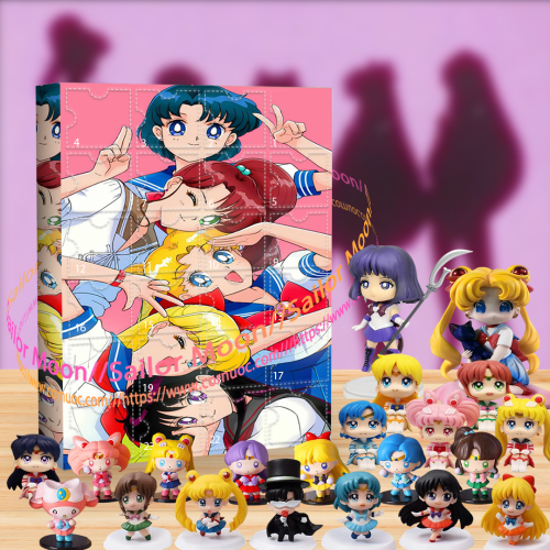 Sailor Moon Advent Calendar -- The One With 24 Little Doors