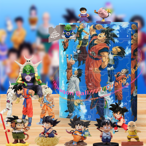 DRAGON BALL Advent Calendar -- The One With 24 Little Doors