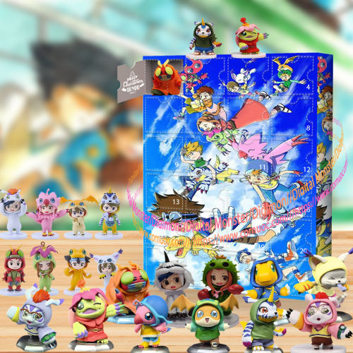 Digimon Advent Calendar -- The One With 24 Little Doors
