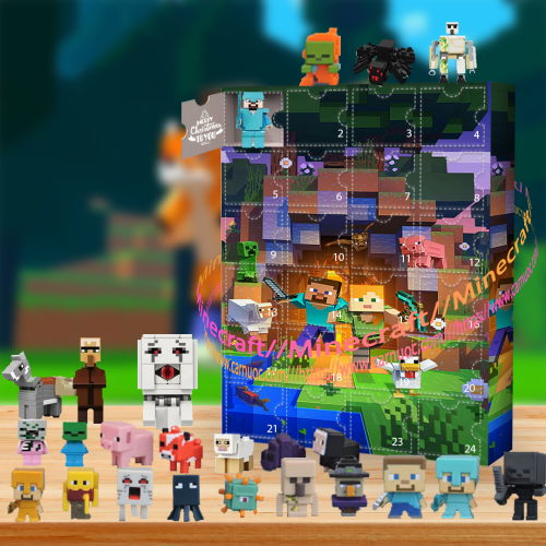 Minecraft Advent Calendar -- The One With 24 Little Doors