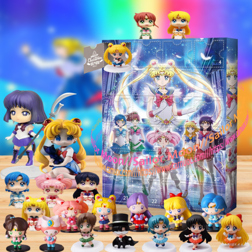 Sailor Moon Advent Calendar -- The One With 24 Little Doors