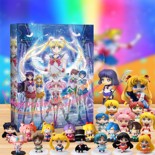 Sailor Moon Advent Calendar -- The One With 24 Little Doors