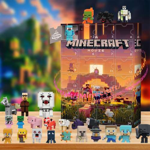 Minecraft Advent Calendar -- The One With 24 Little Doors