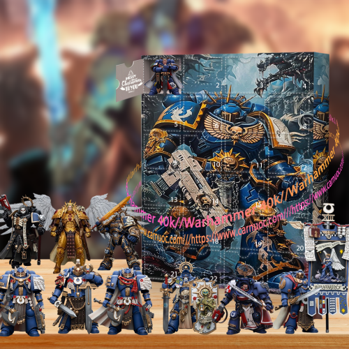 Warhammer 40K Advent Calendar  --  The One With 24 Little Doors