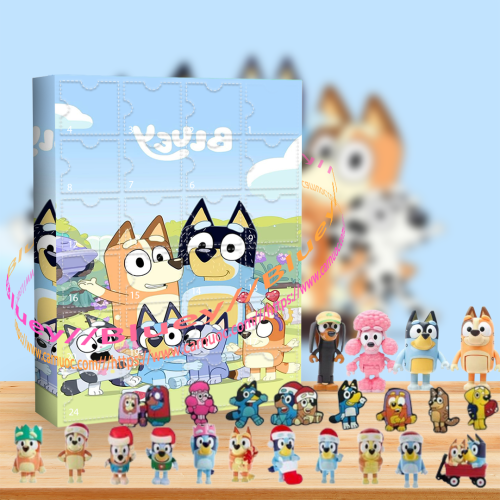 Bluey Christmas Advent Calendar 2025- The One With 24 Little Doors