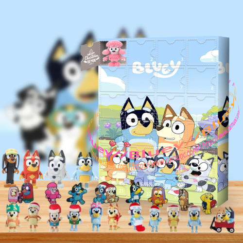 Bluey Christmas Advent Calendar 2025- The One With 24 Little Doors