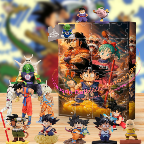 DRAGON BALL Advent Calendar -- The One With 24 Little Doors