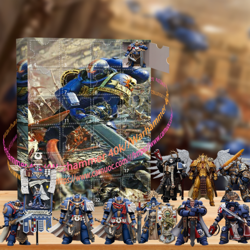 Warhammer 40K Advent Calendar  --  The One With 24 Little Doors