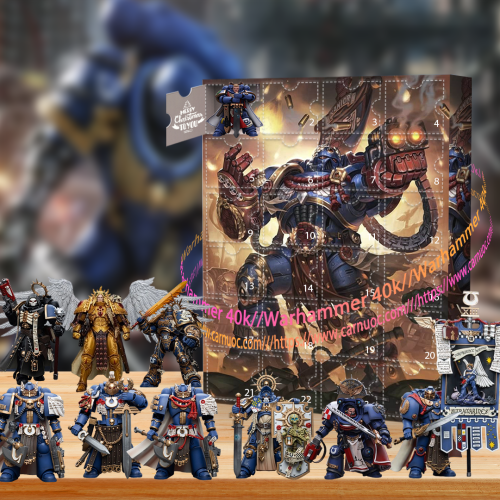 Warhammer 40K Advent Calendar  --  The One With 24 Little Doors