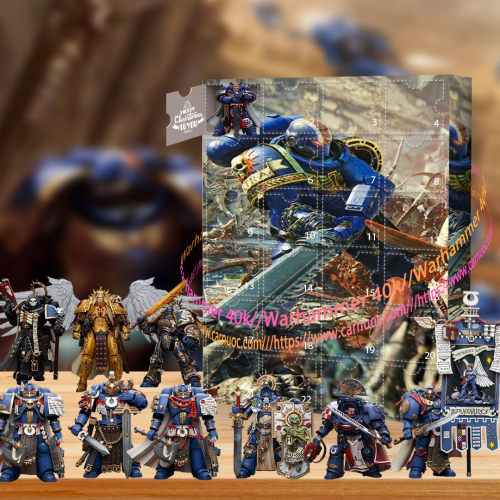 Warhammer 40K Advent Calendar  --  The One With 24 Little Doors