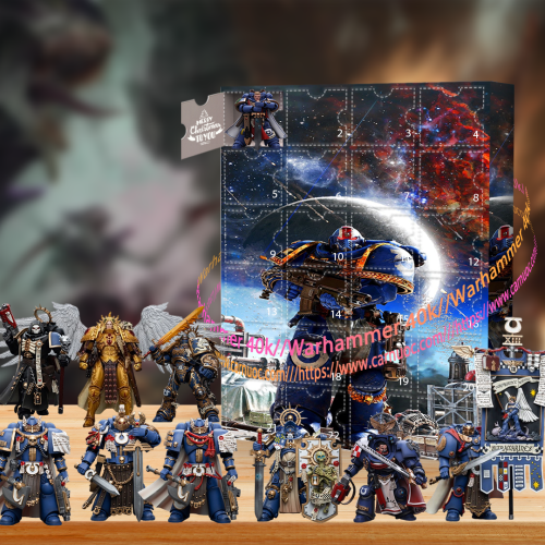 Warhammer 40K Advent Calendar  --  The One With 24 Little Doors
