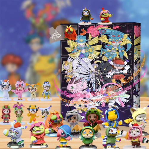 Digimon Advent Calendar -- The One With 24 Little Doors