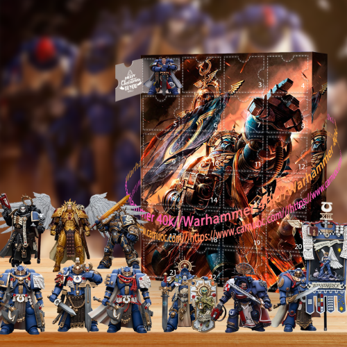 Warhammer 40K Advent Calendar  --  The One With 24 Little Doors