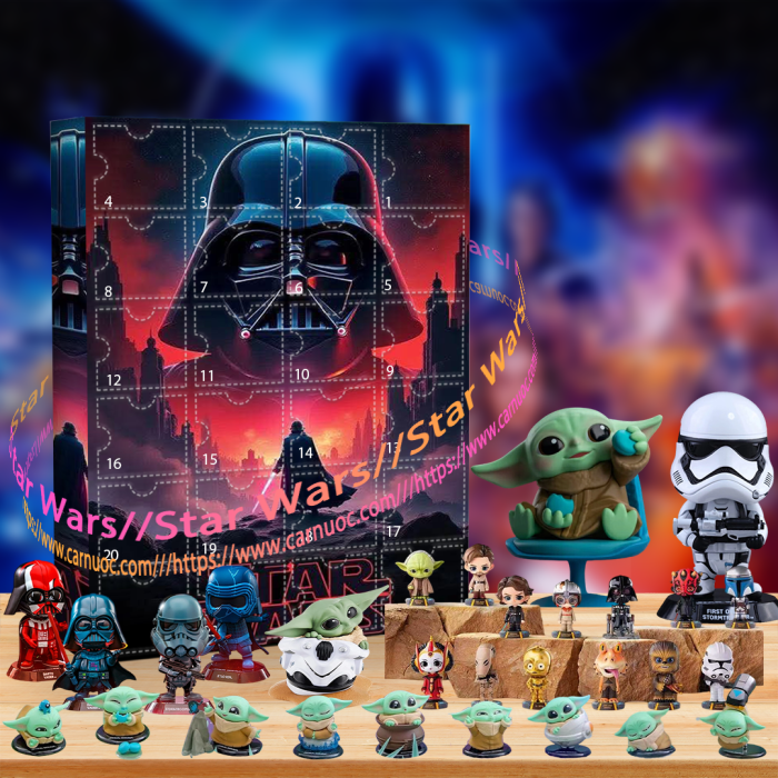 Star Wars  Advent Calendar -- The One With 24 Little Doors