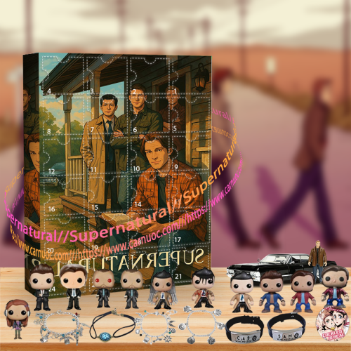 Supernatural Advent Calendar -- The One With 24 Little Doors