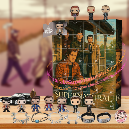 Supernatural Advent Calendar -- The One With 24 Little Doors