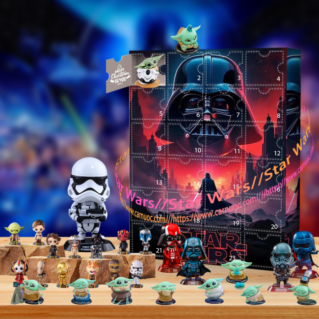 Star Wars  Advent Calendar -- The One With 24 Little Doors