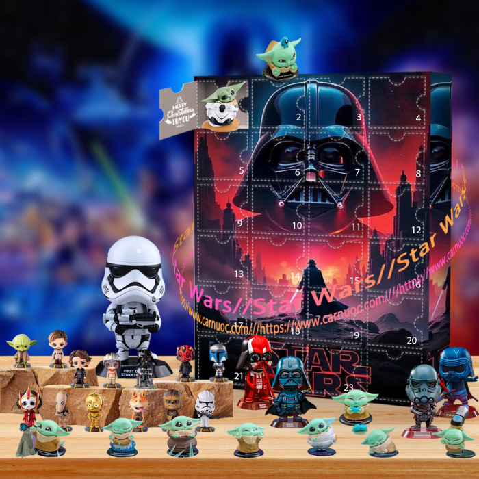Star Wars  Advent Calendar -- The One With 24 Little Doors
