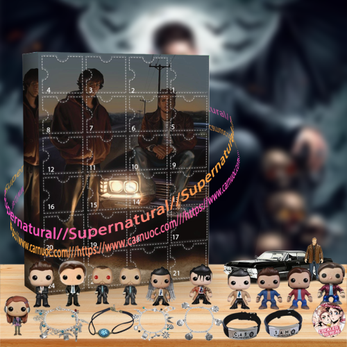 Supernatural Advent Calendar -- The One With 24 Little Doors