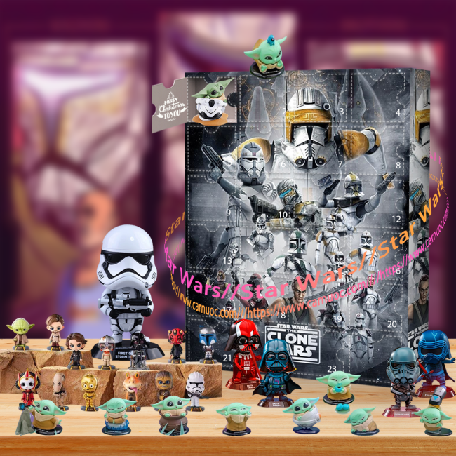 Star Wars  Advent Calendar -- The One With 24 Little Doors