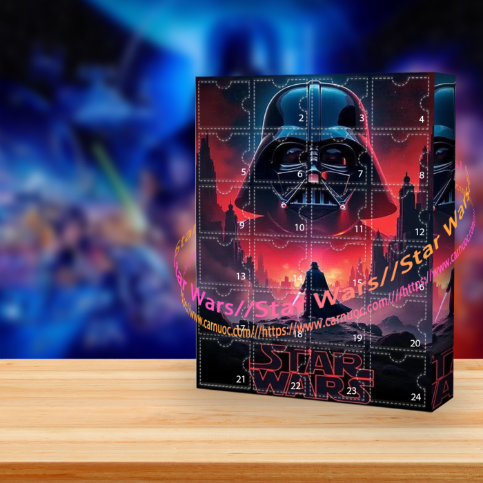 Star Wars  Advent Calendar -- The One With 24 Little Doors