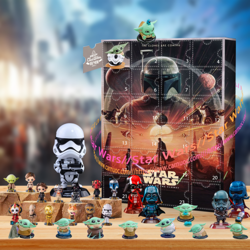 Star Wars  Advent Calendar -- The One With 24 Little Doors