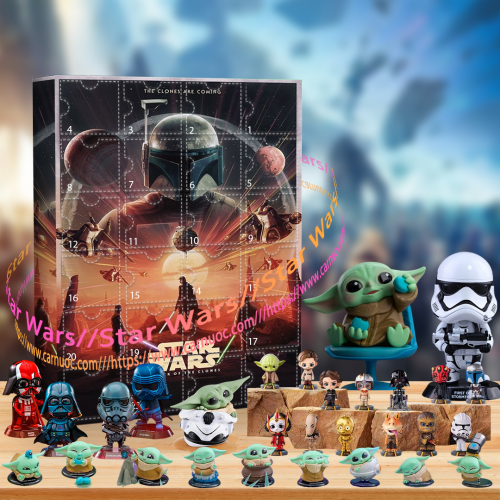 Star Wars  Advent Calendar -- The One With 24 Little Doors