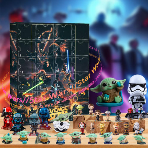 Star Wars  Advent Calendar -- The One With 24 Little Doors