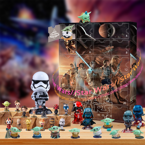 Star Wars  Advent Calendar -- The One With 24 Little Doors