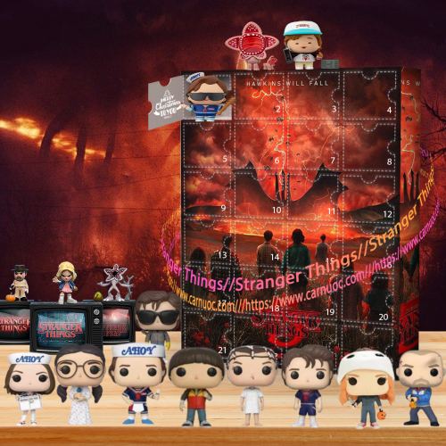 Stranger Things Advent Calendar -- The One With 24 Little Doors