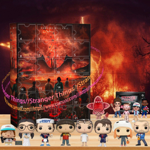 Stranger Things Advent Calendar -- The One With 24 Little Doors
