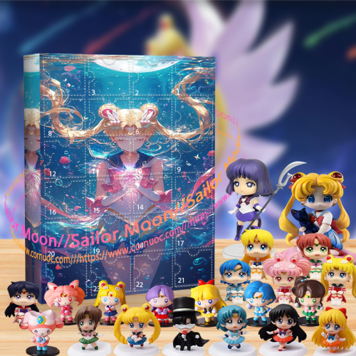 Sailor Moon Advent Calendar -- The One With 24 Little Doors
