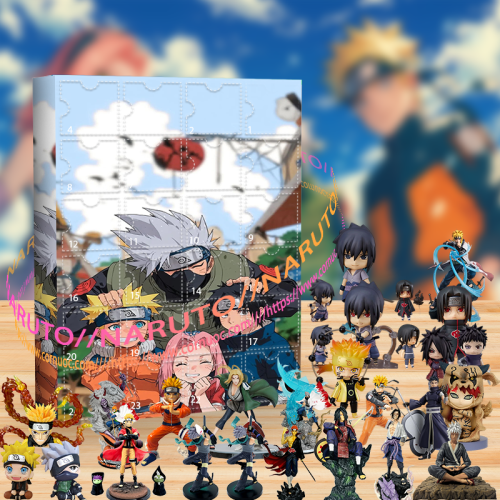 NARUTO Advent Calendar -- The One With 24 Little Doors