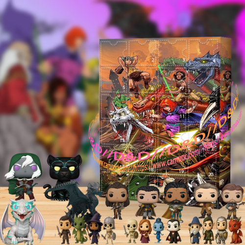 Dungeons & Dragons Advent Calendar -- The One With 24 Little Doors