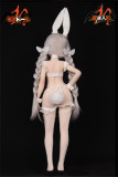 Mozu Doll モズドール 予約商品 85cmボディ 白兎　ル・マランコス ミユコス  可愛いドール フルセット 1/2 可動フィギュア 着せ替え人形　スケール 柔らかいボディ フィギュア mozudoll　ラブドール ダッチワイフ版選択可