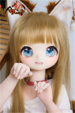 Mozu Doll モズドール 予約商品 115cmボディ 黄豆狐ヘッド  コスプレ 可愛いドール フルセット 等身大 可動フィギュア 着せ替え人形　スケール 柔らかいボディ フィギュア mozudoll　ラブドール ダッチワイフ版選択可