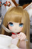 Mozu Doll モズドール 予約商品 115cmボディ 黄豆狐ヘッド  コスプレ 可愛いドール フルセット 等身大 可動フィギュア 着せ替え人形　スケール 柔らかいボディ フィギュア mozudoll　ラブドール ダッチワイフ版選択可