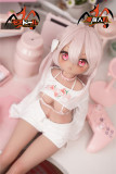 MOZU DOLL 魔族人形フィギュア 65cm 小黑（Kuro）ちゃん 6KG ソフトビニール製頭部 シリコン製ボディ宣材写真と同じ 着せ替え人形 ミニラブドール